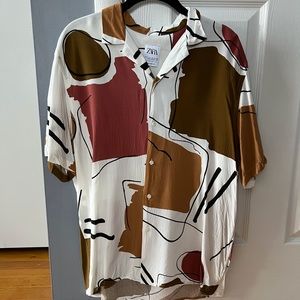 Short sleeve button down